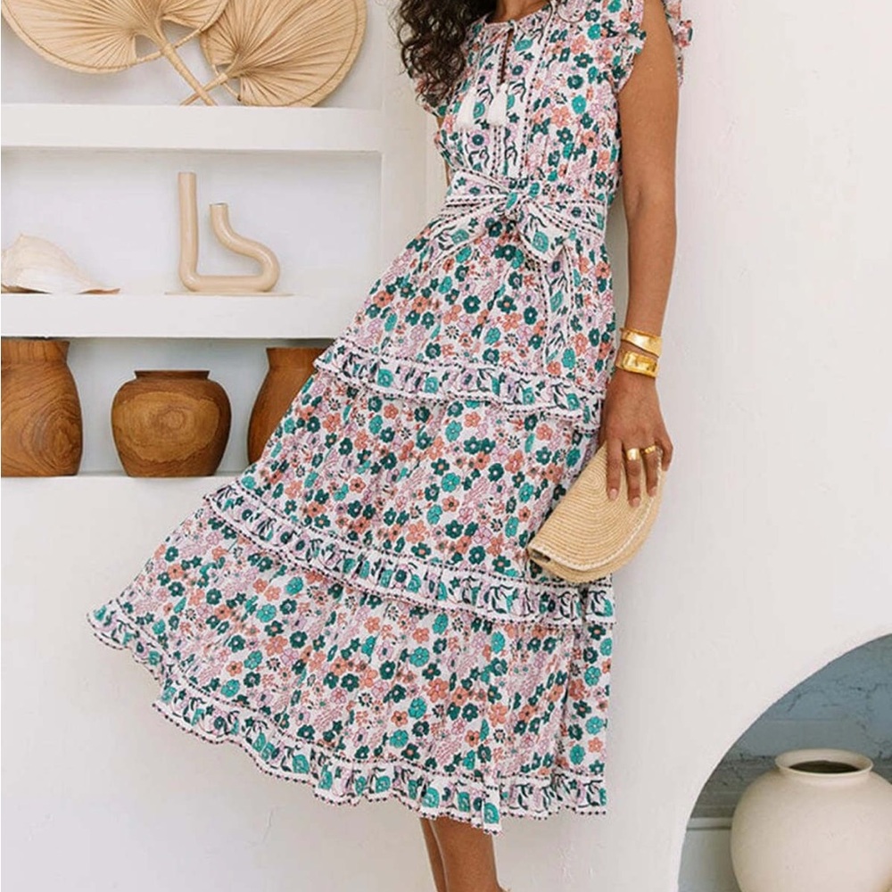 Floral Sleeveless Dress